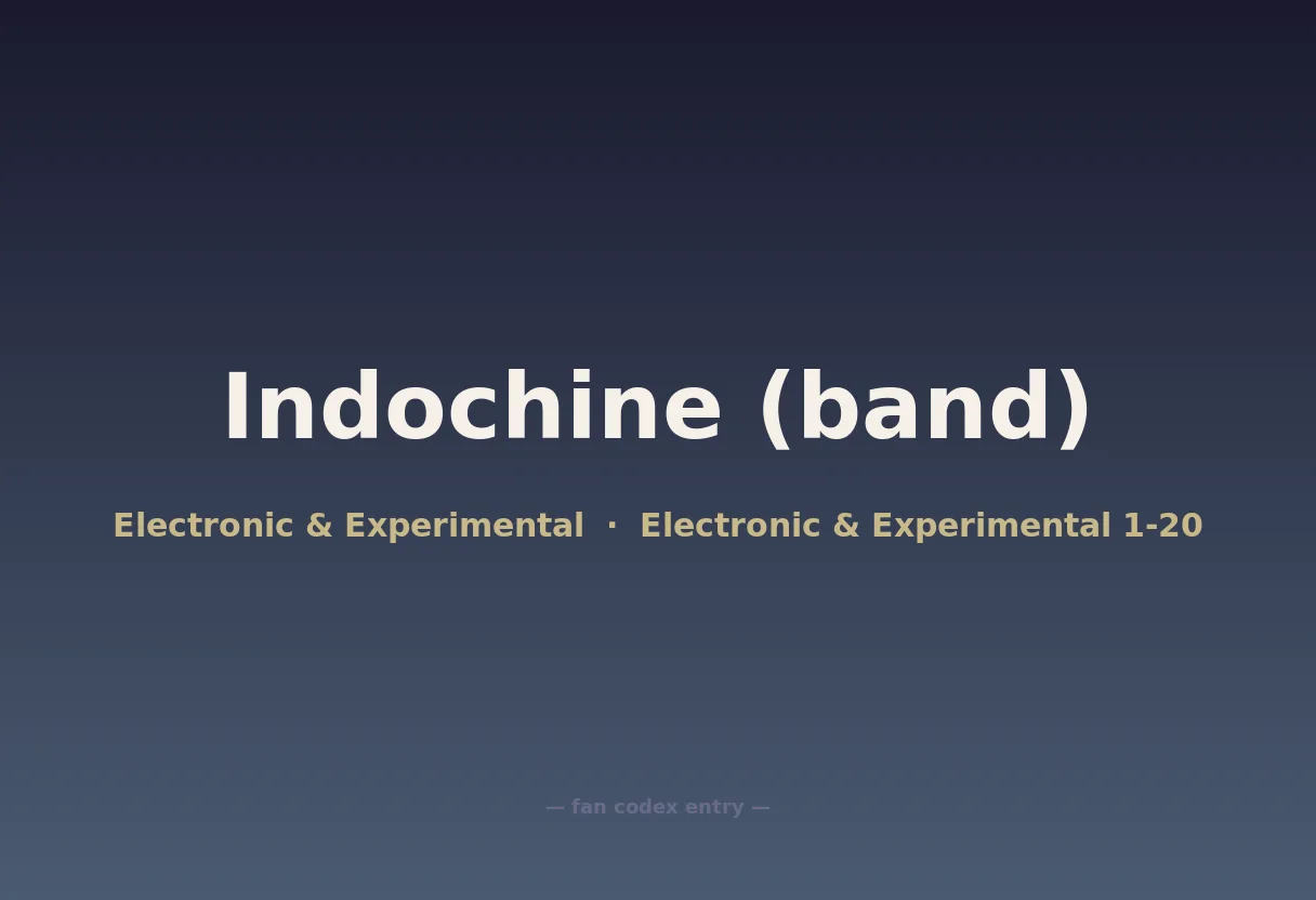 Indochine (band)
