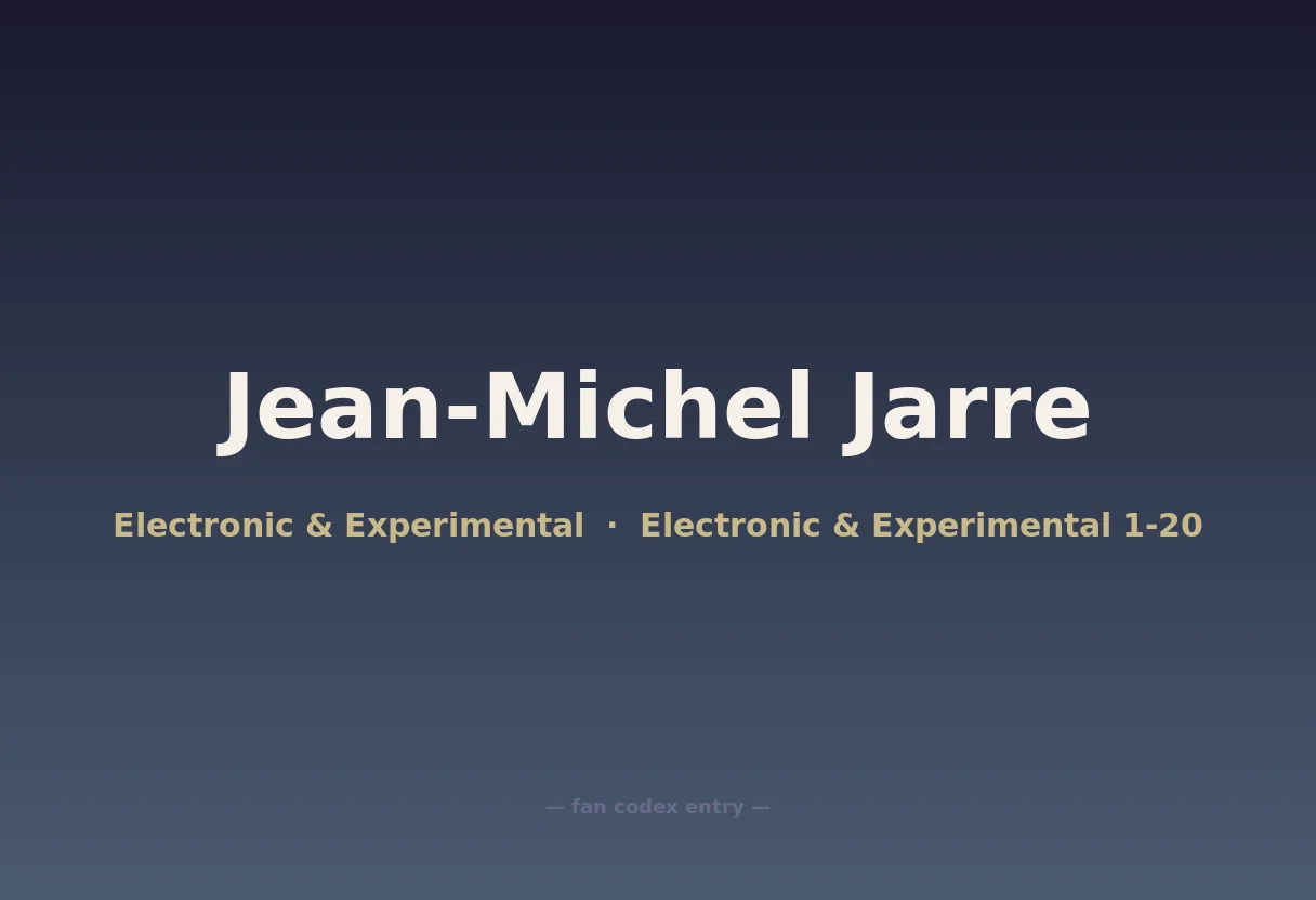 Jean-Michel Jarre